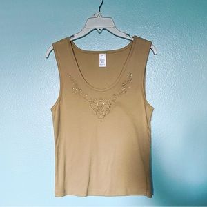 Tan Tank Top